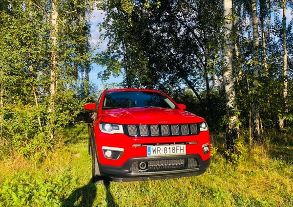 Jeep Compass cena 79000 przebieg: 71500, rok produkcji 2018 z Radom małe 781